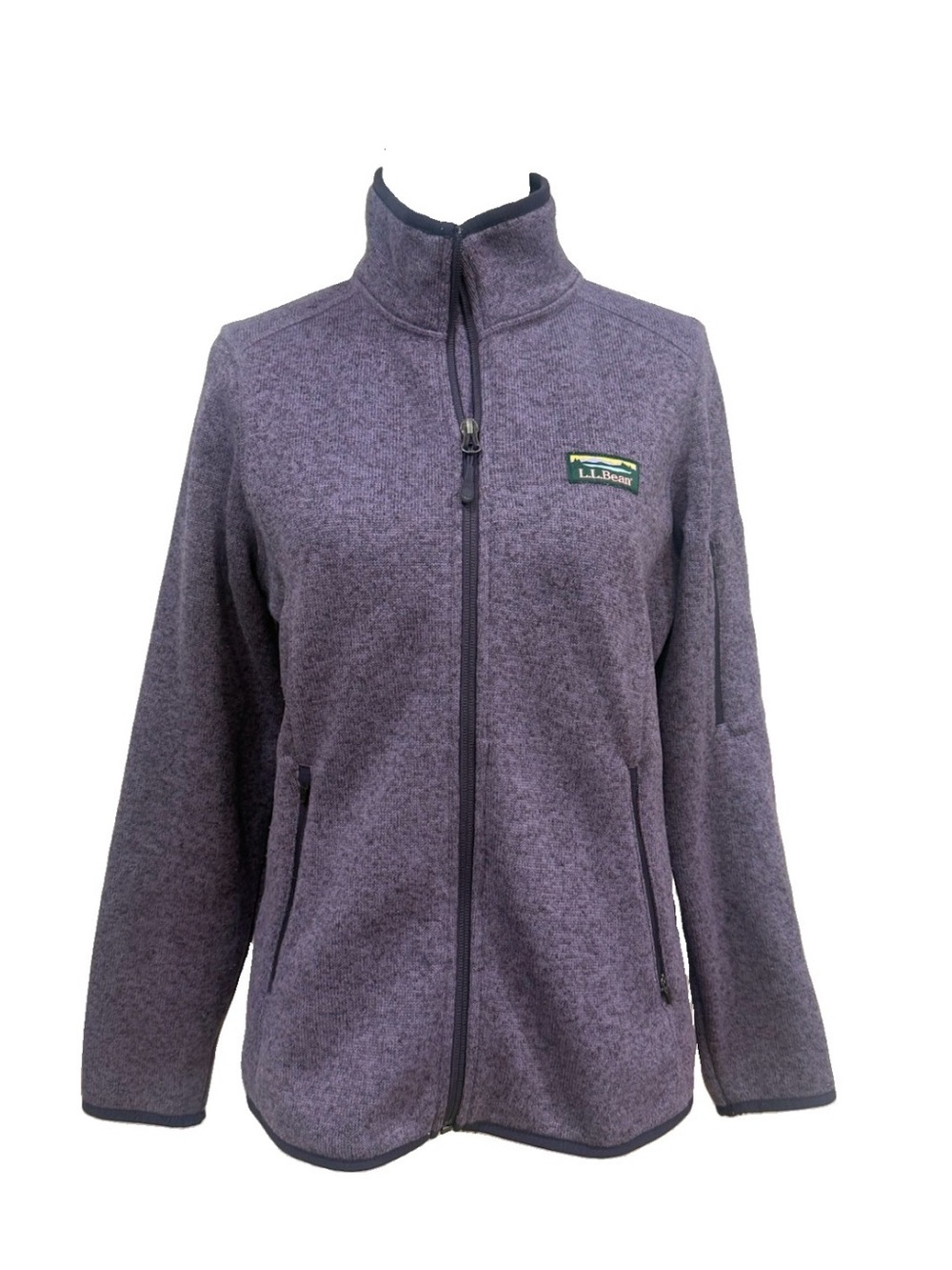 L.L.Bean Women’s S Petite Sweater Fleece Full Zip Jacket